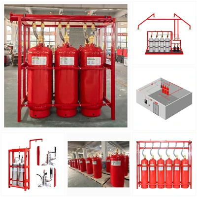 Sistema antincendio FM200 per sale di controllo elettriche e sale di distribuzione dell'energia